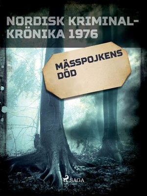 cover image of Mässpojkens död